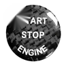 BMW E-Chassis X5 X6 E70 E71 E90 E60 Black Trim Keyless Start Button Cover (2007-2013)