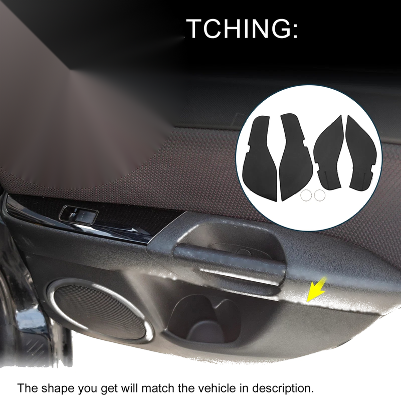 Mercedes-Benz GLE Car Door Leather Anti Kick Pad Sticker (2019-2025)