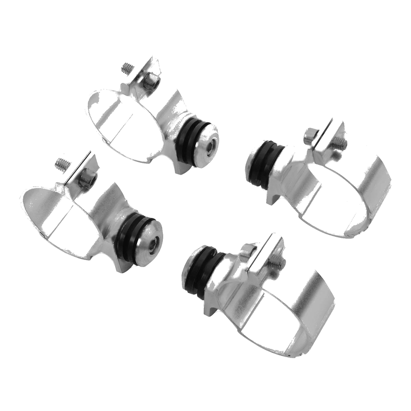 Harley Softail Street Bob Low Rider 49mm Windshield Clamps (2018-2024)