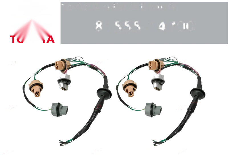 TOYOTA Supra 2 x Tail Light Harness (1997-1998)