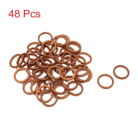 Universal Gasket / 48 x 39mm OD / Exhaust Pipe Muffler Gasket