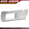 Hyundai Elantra Driver Left Gray Sun Visor with Mirror (2016–2019)
