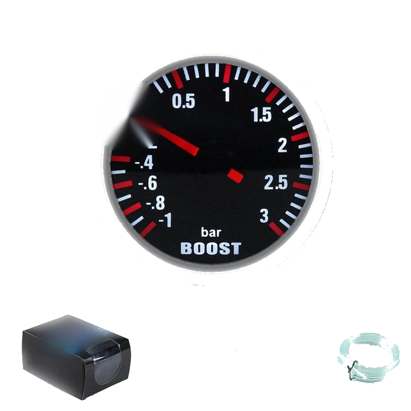 Vehicles Mechanical Turbocharger Gauge / 12V 52mm / 3bar Racing Pressure Meter