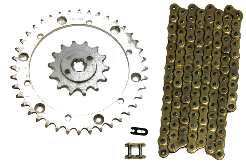 Yamaha Blaster 200 Gold 520x94 Drive Chain & 14/40 Sprockets (1988–2006)