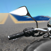 Honda Black Adjustable Angle Side Rear View Mirrors 2 x 10mm Thread Dia