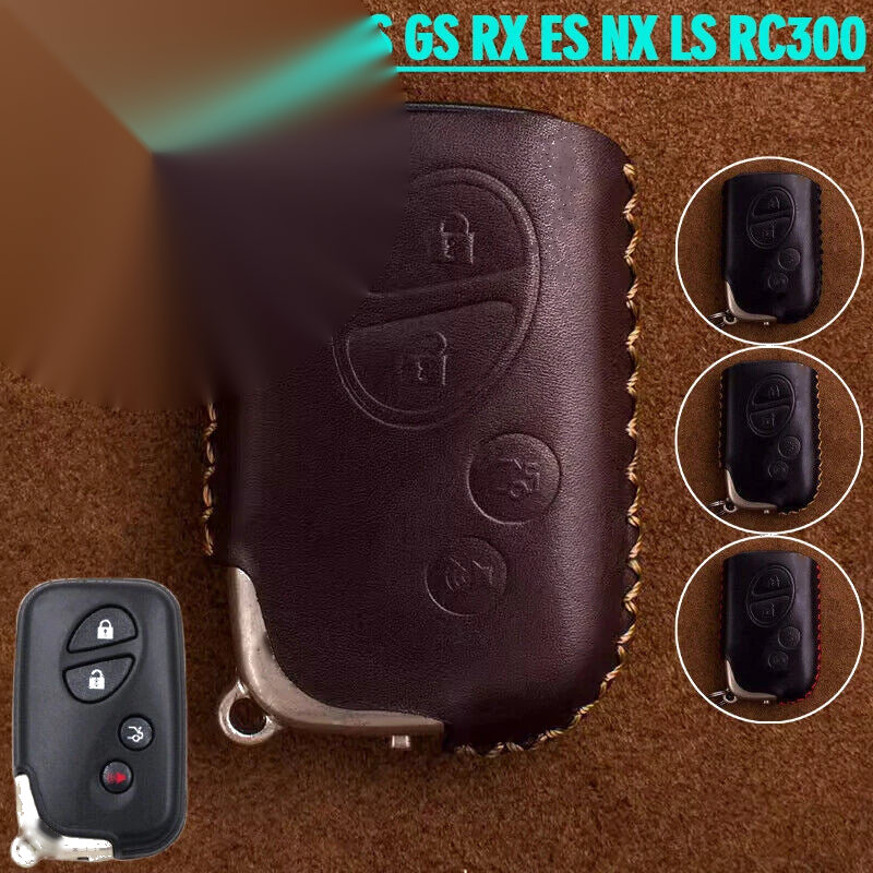 LEXUS ES GS RX RC RX350 ES350 IS350 Leather Car Key Fob Case Cover