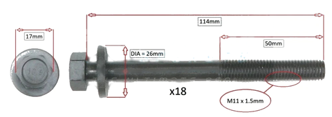 Head Gasket + Head Bolts / 3.0L / Isuzu DMAX TF 4JJ1 4JJ1TC (2008–2014)