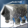 Hyundai Santa 2007-2009 - 6 x Black Injectors Fuel Injector 3.3L