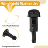 Dodge Durango (2013-2022) Black Windshield Washer Nozzle Gasket 2 x