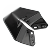 Honda, Kawasaki, Suzuki Wing Spoiler Kit  Vivid Black