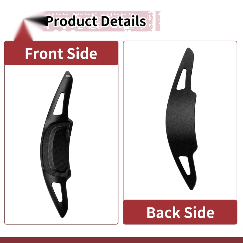 Mazda Axela Black Aluminum Alloy Steering Wheel Paddles (2020-2021)