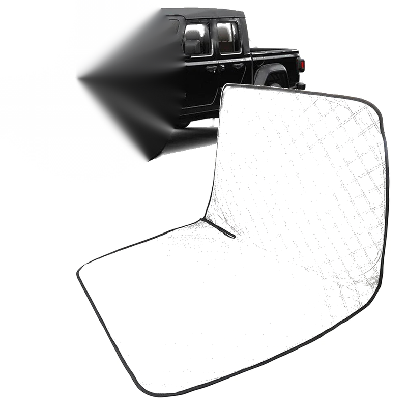 Jeep Wrangler JL, Gladiator Foldable Windshield Sun Shade (2018-2025)