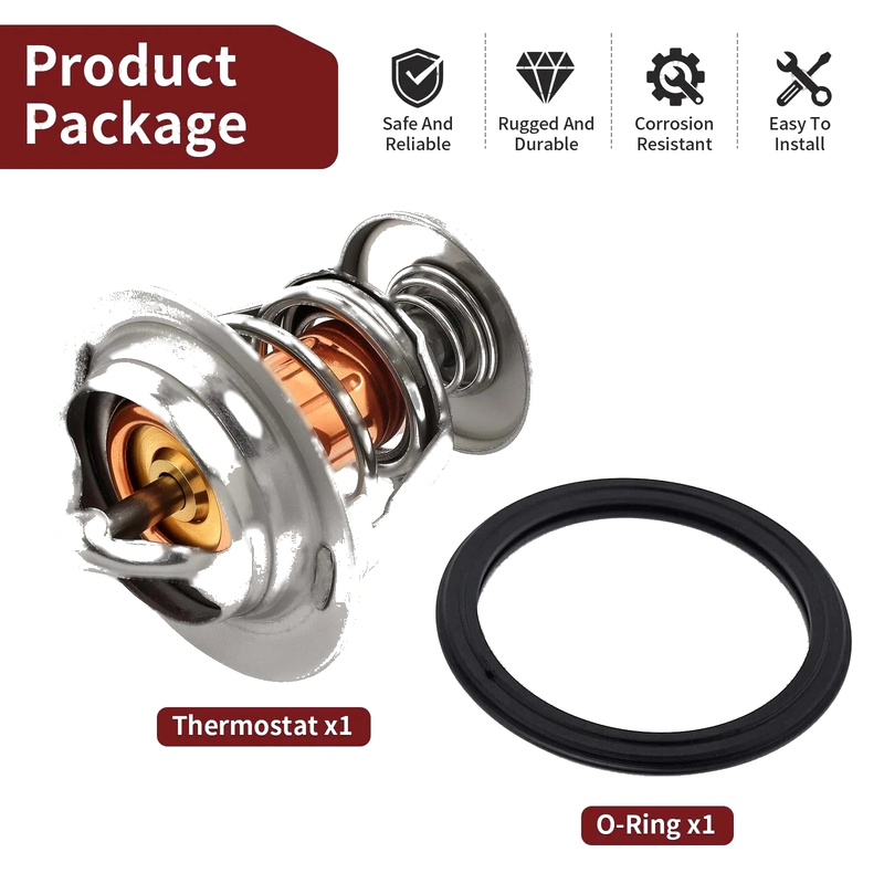 Honda Rancher 420 Foreman Rubicon 500 520 Thermostat w/ O-Ring (2007–2017)