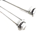 PY50 JBS Silver Front Fork Leg Set LH RH Suspension Shocks (All Years)