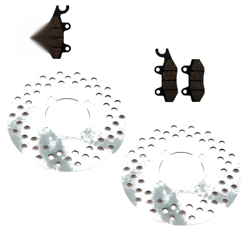 Yamaha Rhino 450 2x Front Rotors & Semi-Metallic Pads (2006–2009)