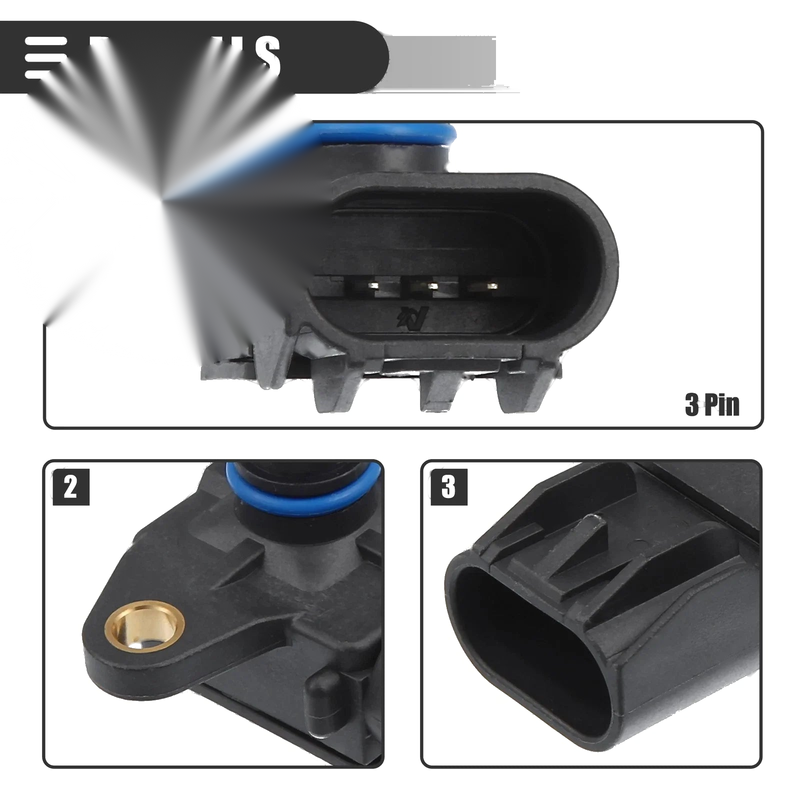 Chrysler 200 MAP Manifold Absolute Pressure Sensor (2011-2014)