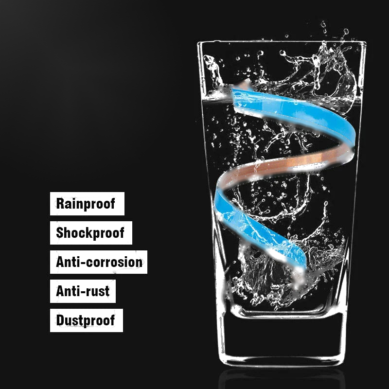 Car Headlight Accessories 2 x LED DRL Daytime Running Light Strip