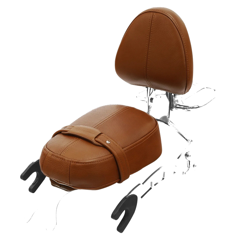 Indian Scout Passenger Seat & Backrest Sissy Bar (2015-2024, Sixty 2016-2024)