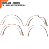 Ford Ranger PX3 18G Silver Fender Flares (2018-2021)