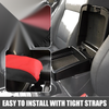 Dodge Durango (2011 - 2021) Black Red Center Console Armrest Cover