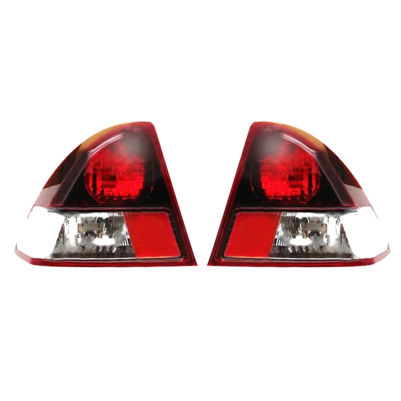 Tail Light Rear Lamp no Bulb Pair LH+RH Fits Honda Civic EU 4D Sedan 2004-05 D05