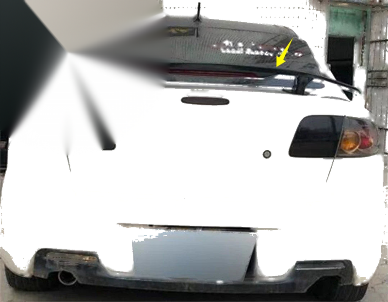 Chevrolet Cruze Sedan Universal Rear Spoiler Glossy Black (Year-Year)