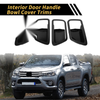 Toyota Tundra Carbon Fiber Interior Door Handle Bowl Covers (2022-2024)