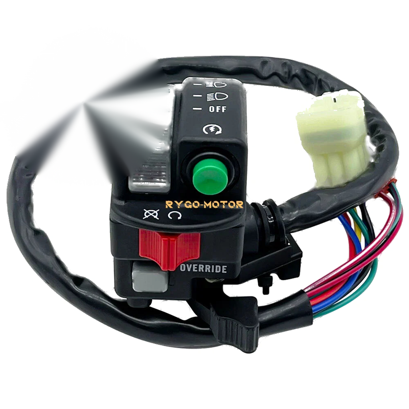 Yamaha Kodiak 450 YFM450 Left Handlebar Switch Start Stop Headlight (2004–2006)