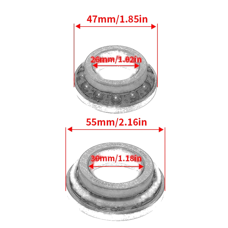 Honda VF700C Magna, PC800, ST1300, VFR800, ST1100 Steering Head Bearing Kit (1982-2009)