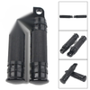 Harley Motorcycle Black Aluminum Foot Pegs (Fits Various Models)