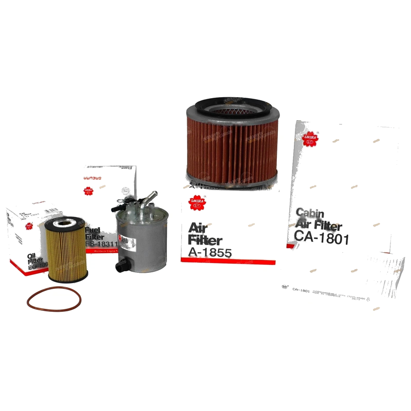 Nissan Patrol GU Air Oil Fuel 3.0L Cabin Filter Kit (2007 - 2016)