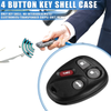 Buick Enclave with Blade 4 Button Keyless Entry Remote Key Cover (2008–2024)