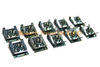 m5 Triumph Captive Nut 10x Small Fairing Clips Speed Spire Nuts