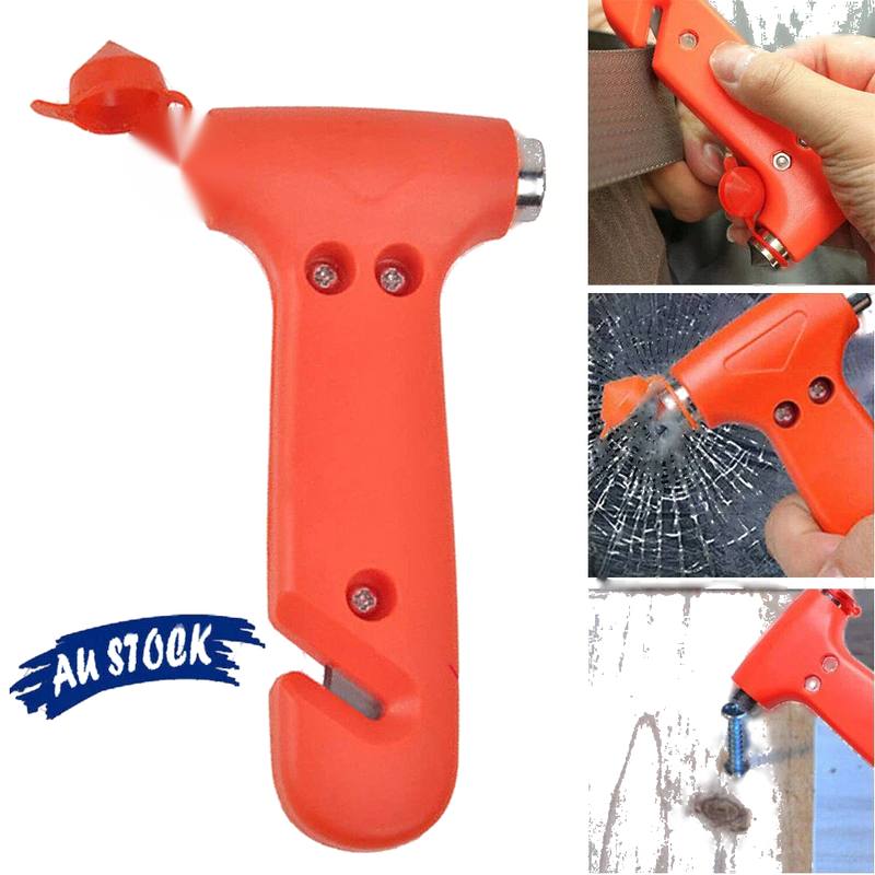 Car Hollow Emergency Safety Hammer Breaker Window Cutter Tool