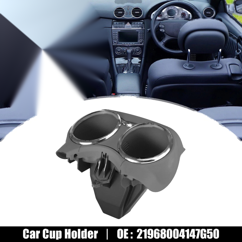 Mercedes CLS550 CLS63 AMG Cup Holder Bracket Gray (2007-2011)