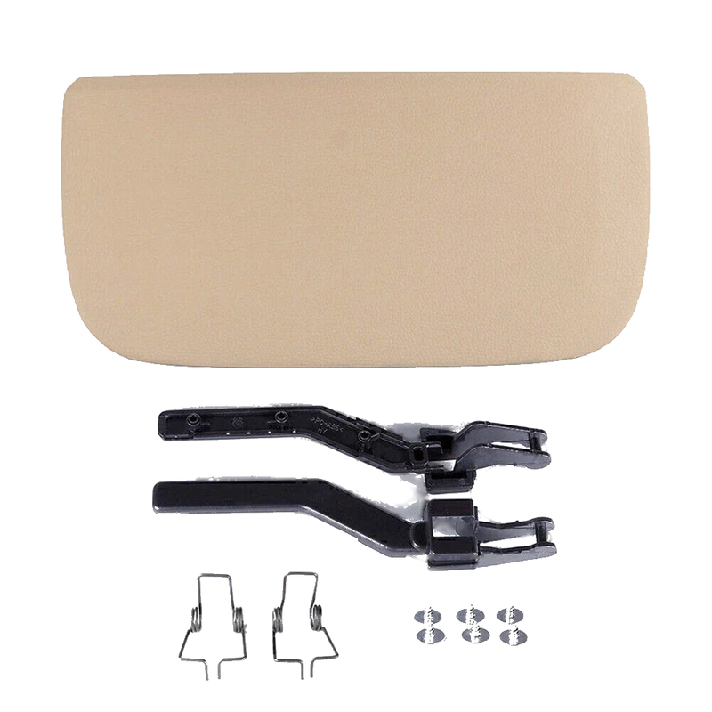 BMW 5 Series 2014-2017, 7 Series 2013-2015 White Seat Back Panel Cover