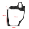 Mazda 3 Axela Carbon Fiber Black Gear Shift Panel Cover (2017-2018)