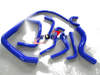 Mitsubishi Pajero V6 3.0 BLACK Silicone Radiator Hose (1991-1996)