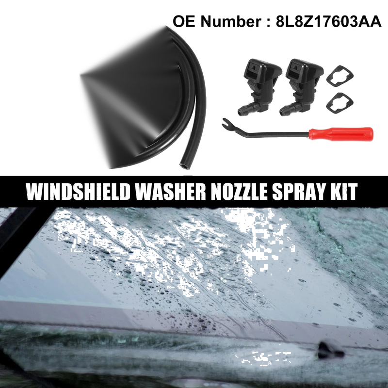 Ford Escape 6x Front Windshield Washer Nozzle (2008–2012)