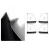 Tesla Model 3 4 Piece Door Lock Switch Cover Set (2024–2024)