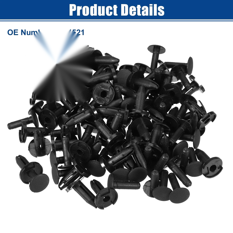 Chrysler 200 50pcs Bumper Cover Push Type Retainer Clips (2011-2014)