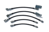 XW, XY Ford Falcon Braided Brake Hose Set (5) (XB-XD)
