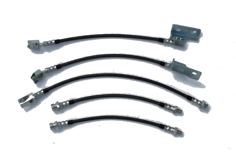 XW, XY Ford Falcon Braided Brake Hose Set (5) (XB-XD)