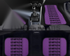 Custom Universal Bride style Floor Mats Purple