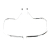 Harley Softail Heritage Black Chrome Rear Saddlebag Guard Bar (1997-1999)