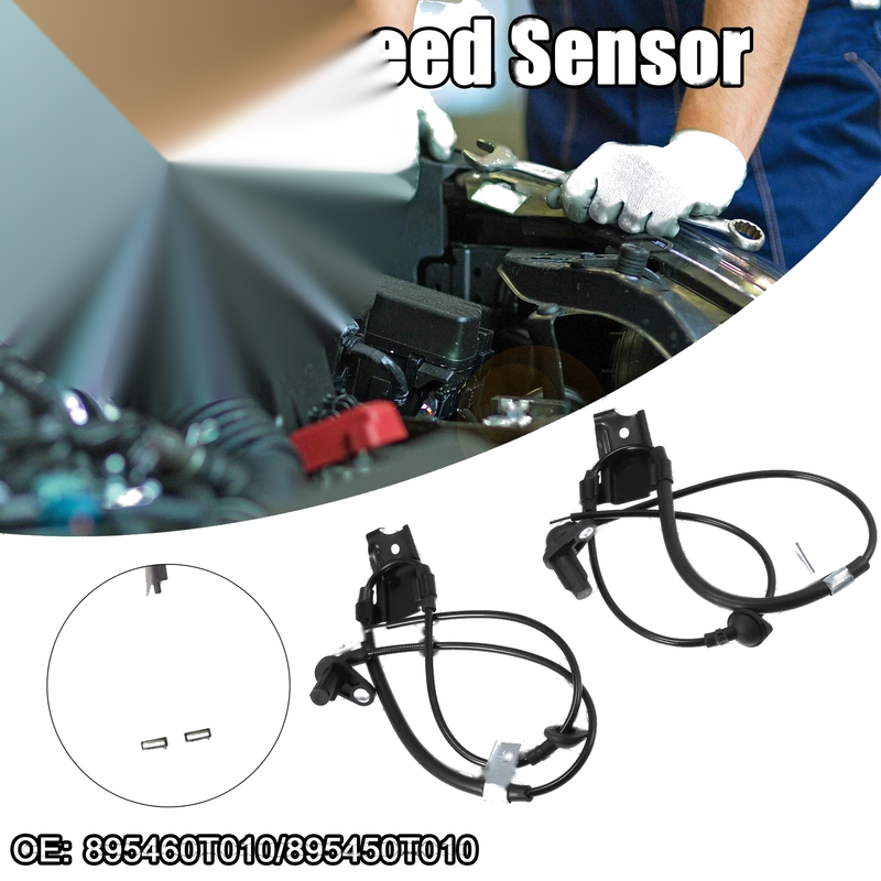 Toyota Venza Set Rear Left Right Car ABS Wheel Speed Sensor (2009-2015)