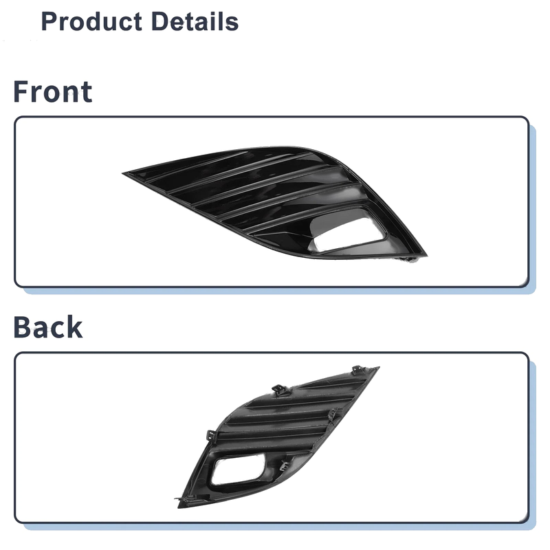 Toyota Camry SE / XSE 1 Pc Front Left Fog Light Grill (2018-2020)