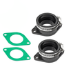 HONDA CB360G CB360T CB360 Carb Mounting Boots Intake Boot Clamp (1973–1976)