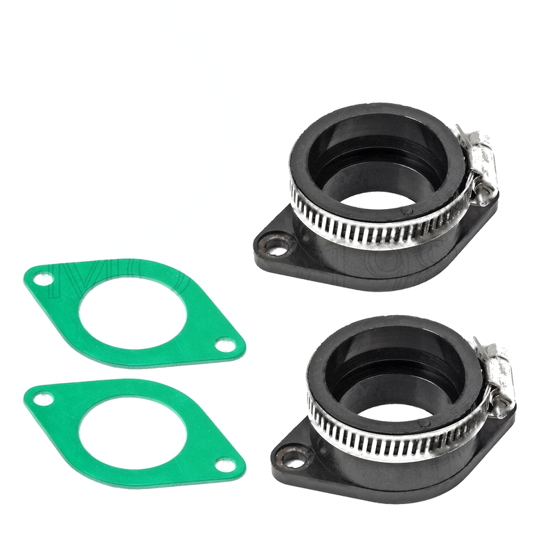 HONDA CB360G CB360T CB360 Carb Mounting Boots Intake Boot Clamp (1973–1976)