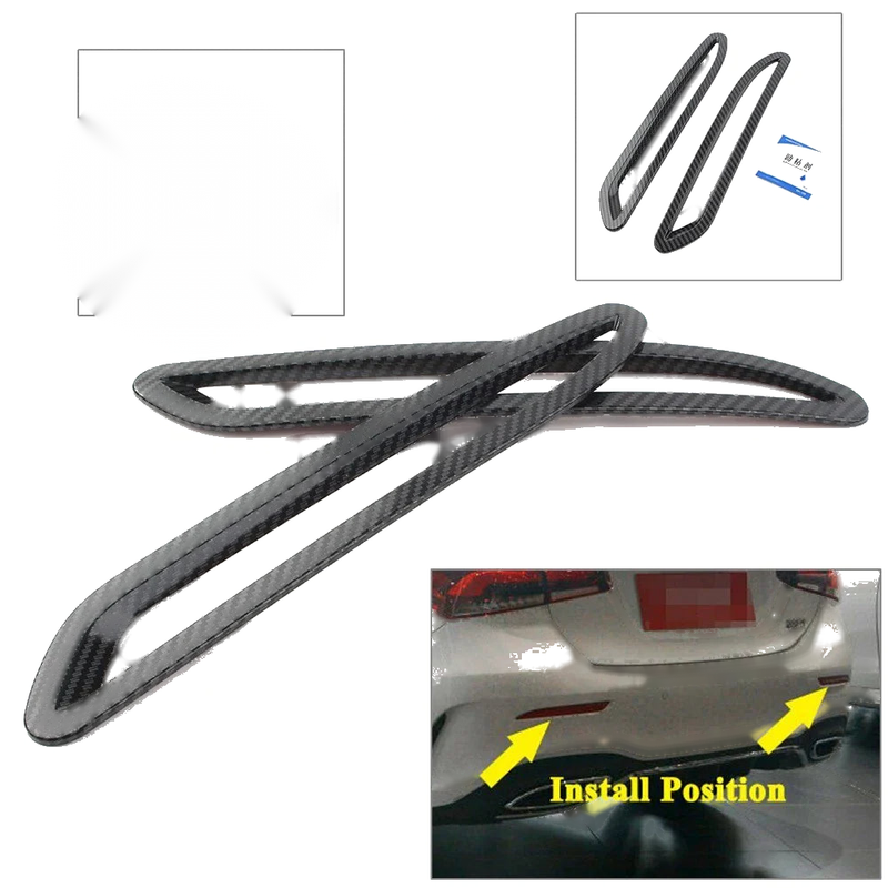 Mercedes-Benz A-Class A220 Rear Fog Light Cover Trims (2019-2020)